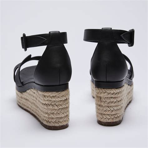 hermes elda espadrille sandals black.